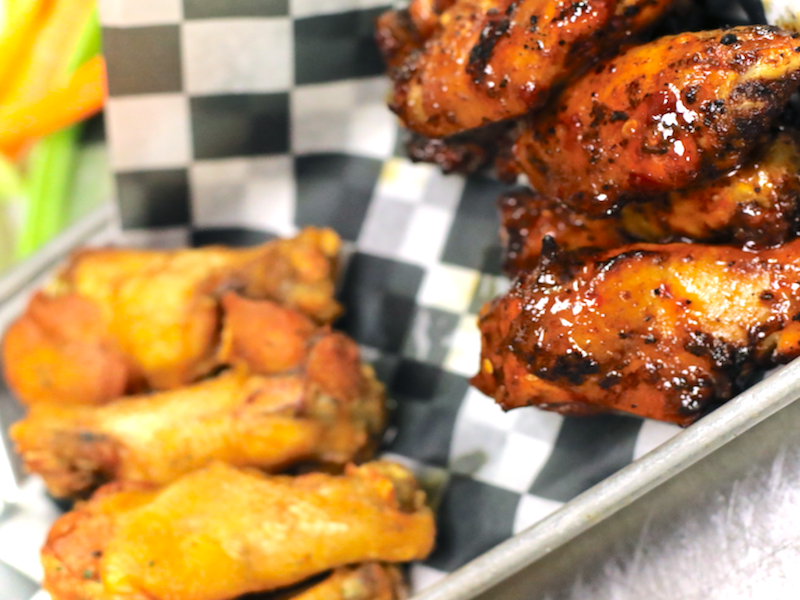 One Hot Mamas by HHIFOOD wings bbq